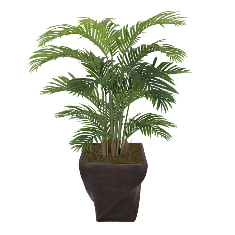 Primrue 57.5" Artificial Palm Tree in Planter Wayfair